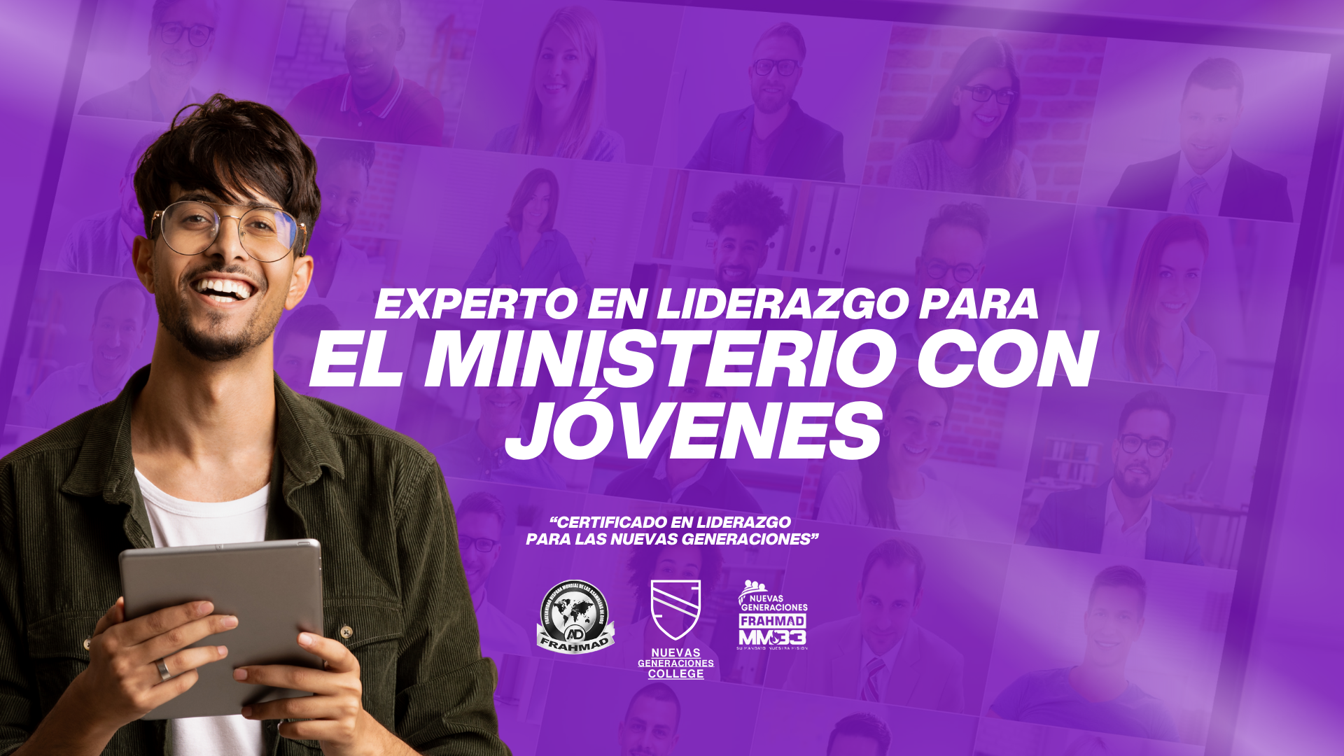 EXPERTO EN LIDERAZGO PARA EL MINISTERIO CON JÓVENES